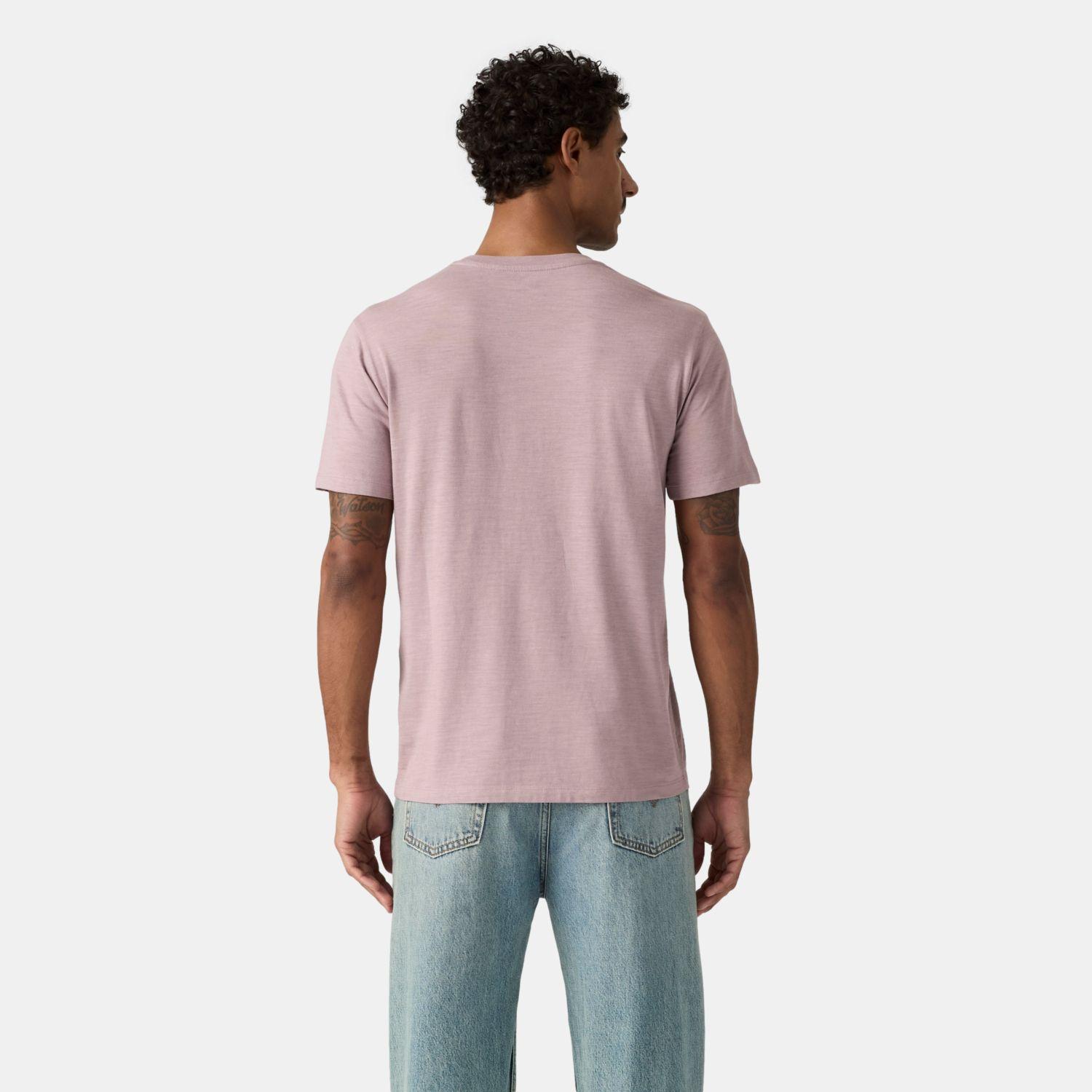 Polera Hombre Ss Classic Pocket Tee Rosado Levis 19342-0532-1
