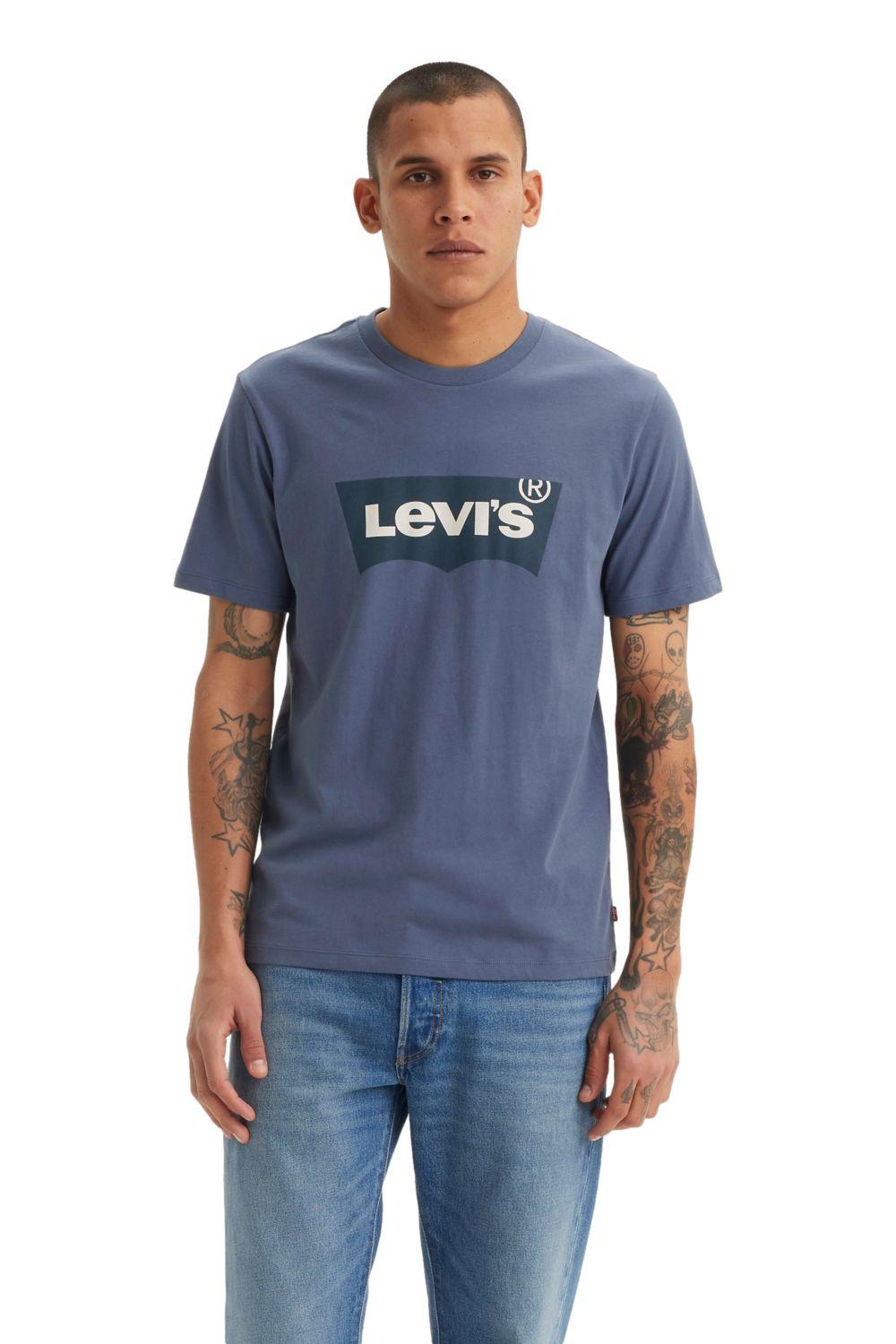 Polera Hombre Graphic Crewneck Tee Azul Levis 22491-1727-0