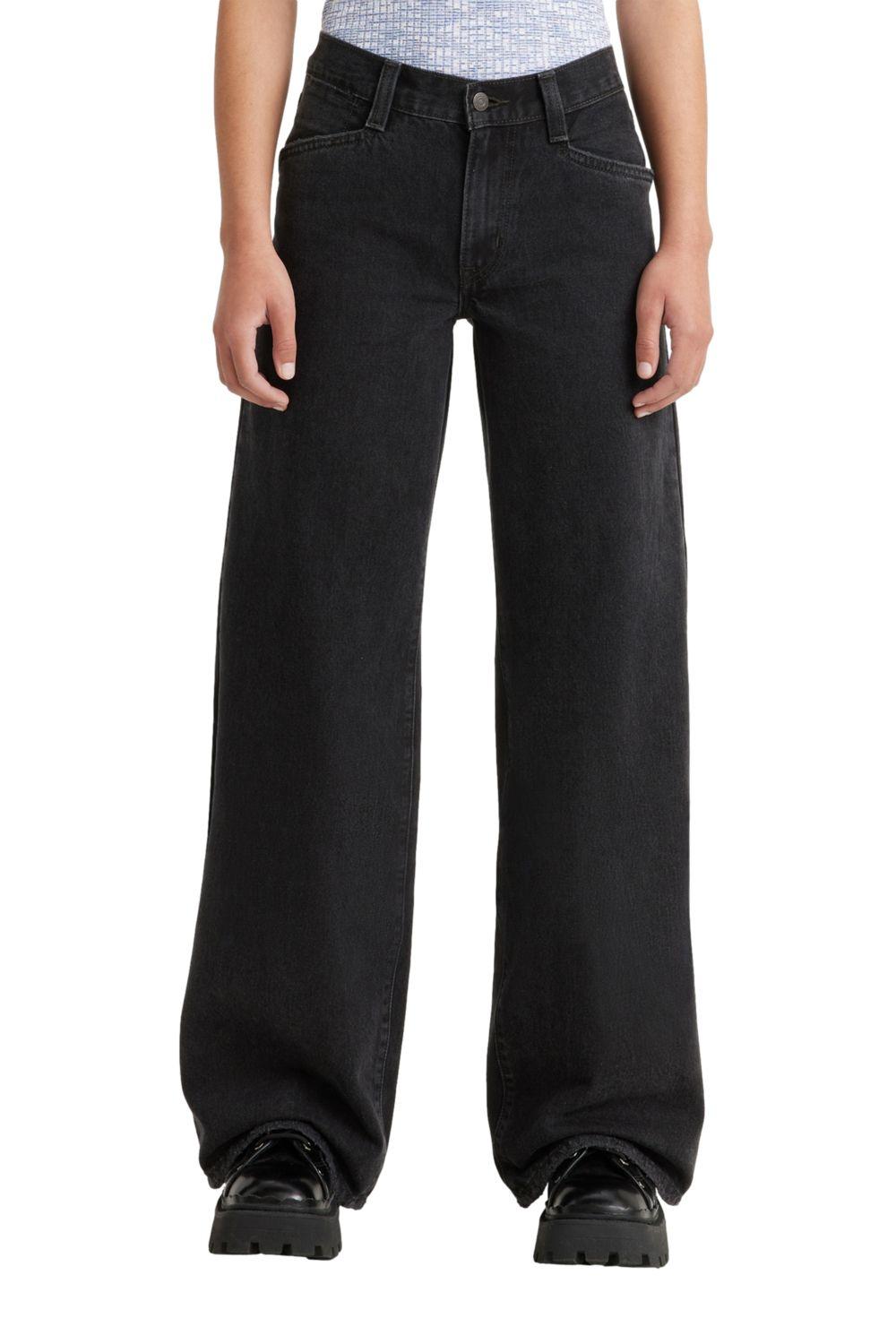 Jeans Mujer 94 Baggy Wide Leg Negro Levis A5929-0006-0