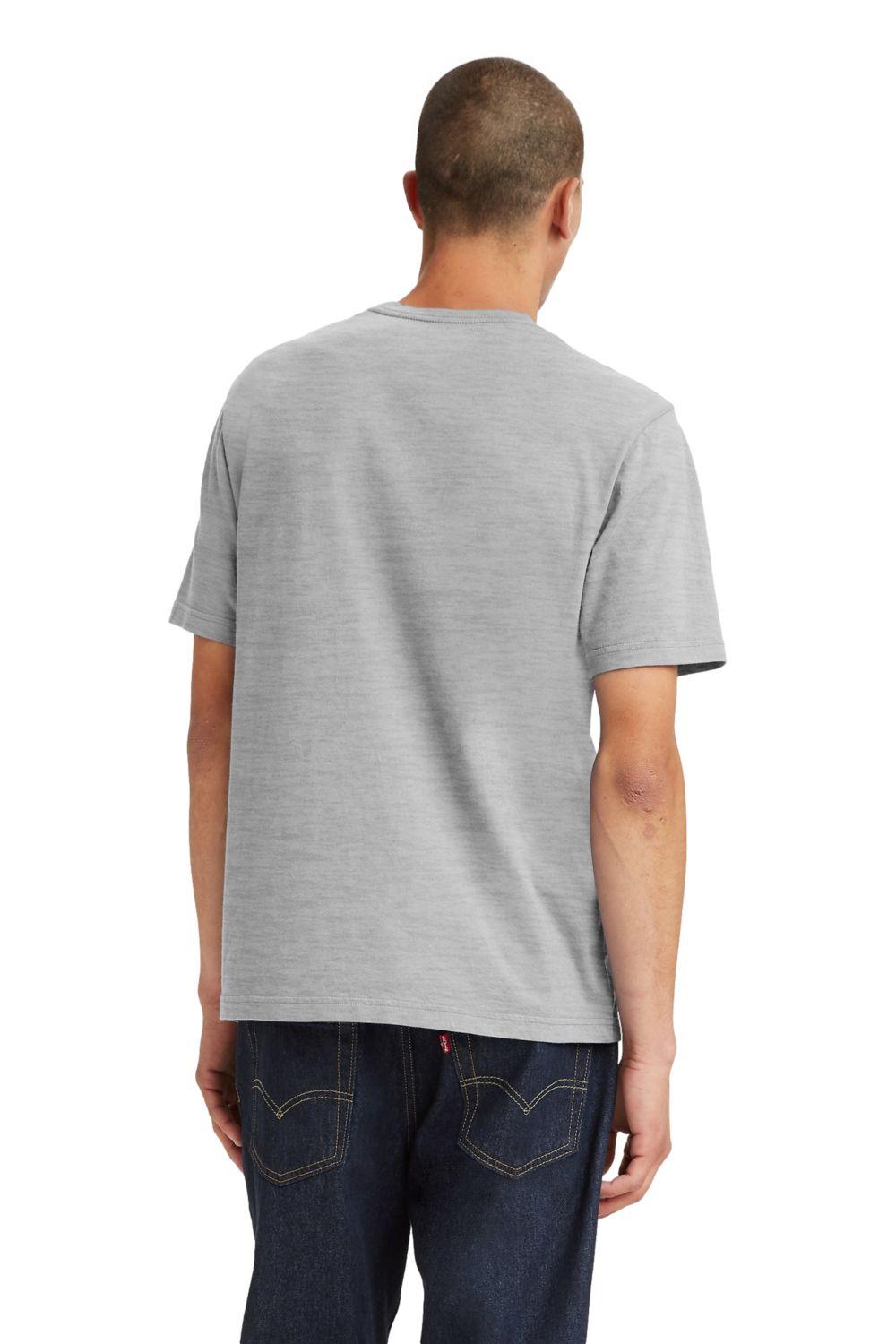 Polera Hombre Relaxed Fit Manga corta Gris Levis 16143-0952-2