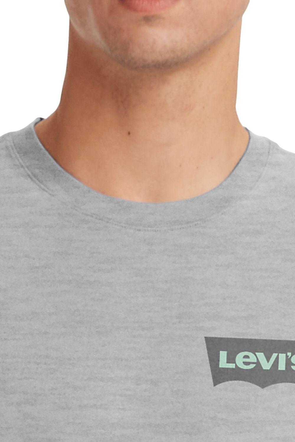 Polera Hombre Relaxed Fit Manga corta Gris Levis 16143-0952-1