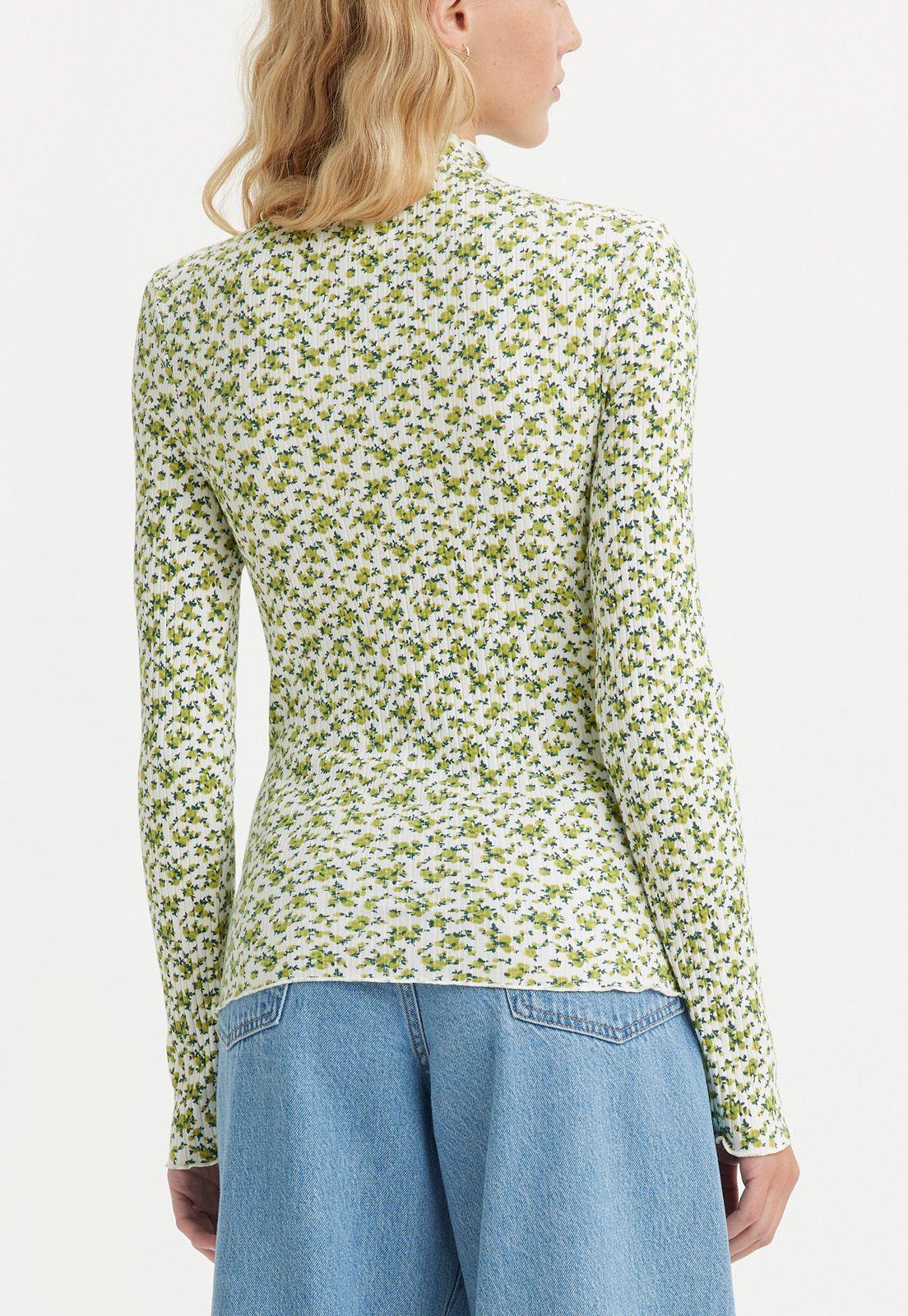 Polera Mujer Turtleneck Flores Verde Levis A4422-0001-1