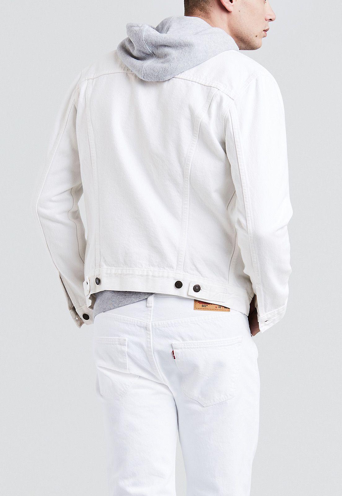 Chaqueta Hombre Cuello en Punta Blanco Levis 72334-0292-1