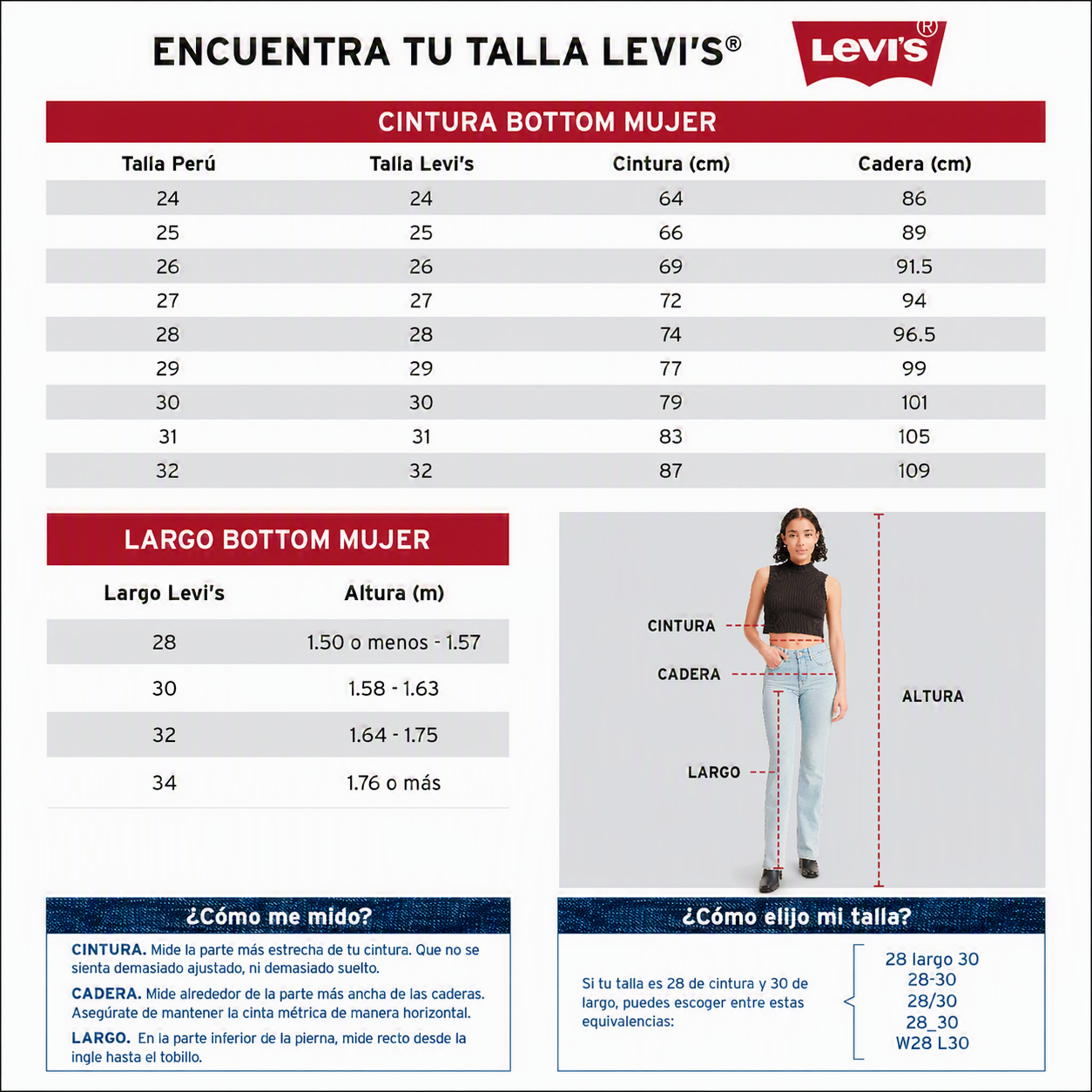 Jeans Mujer Cinch Barrel Gris Levis 003V5-0000-4