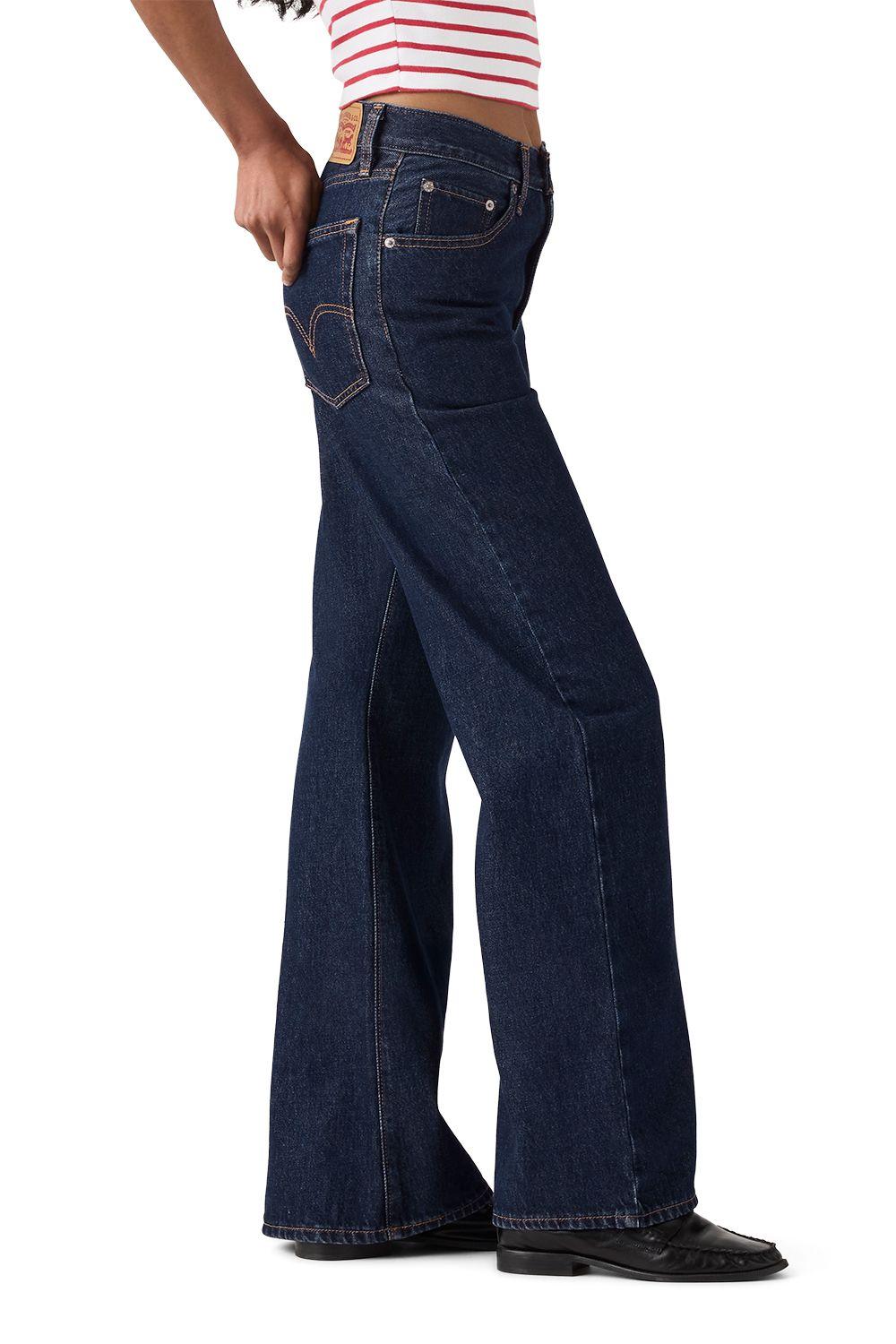 Jeans Mujer Middy Loose Boot Azul Levis 006D1-0006-1