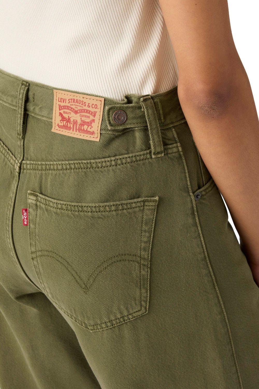 Jeans Mujer Cinch Barrel Verde Levis 003V5-0007-3