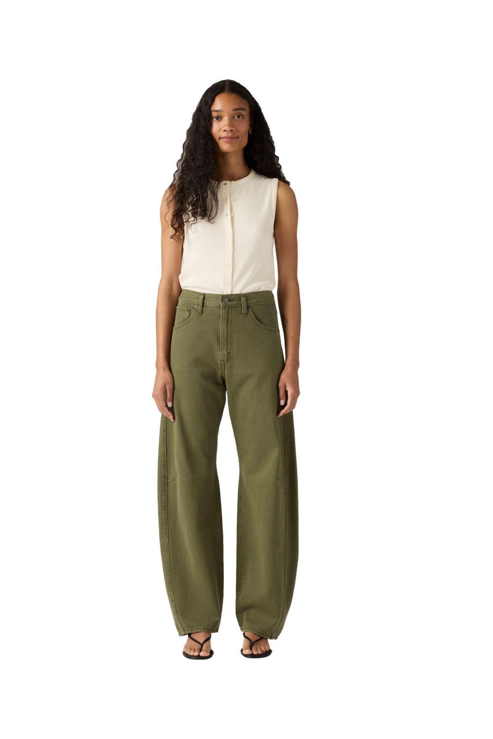 Jeans Mujer Cinch Barrel Verde Levis 003V5-0007-4