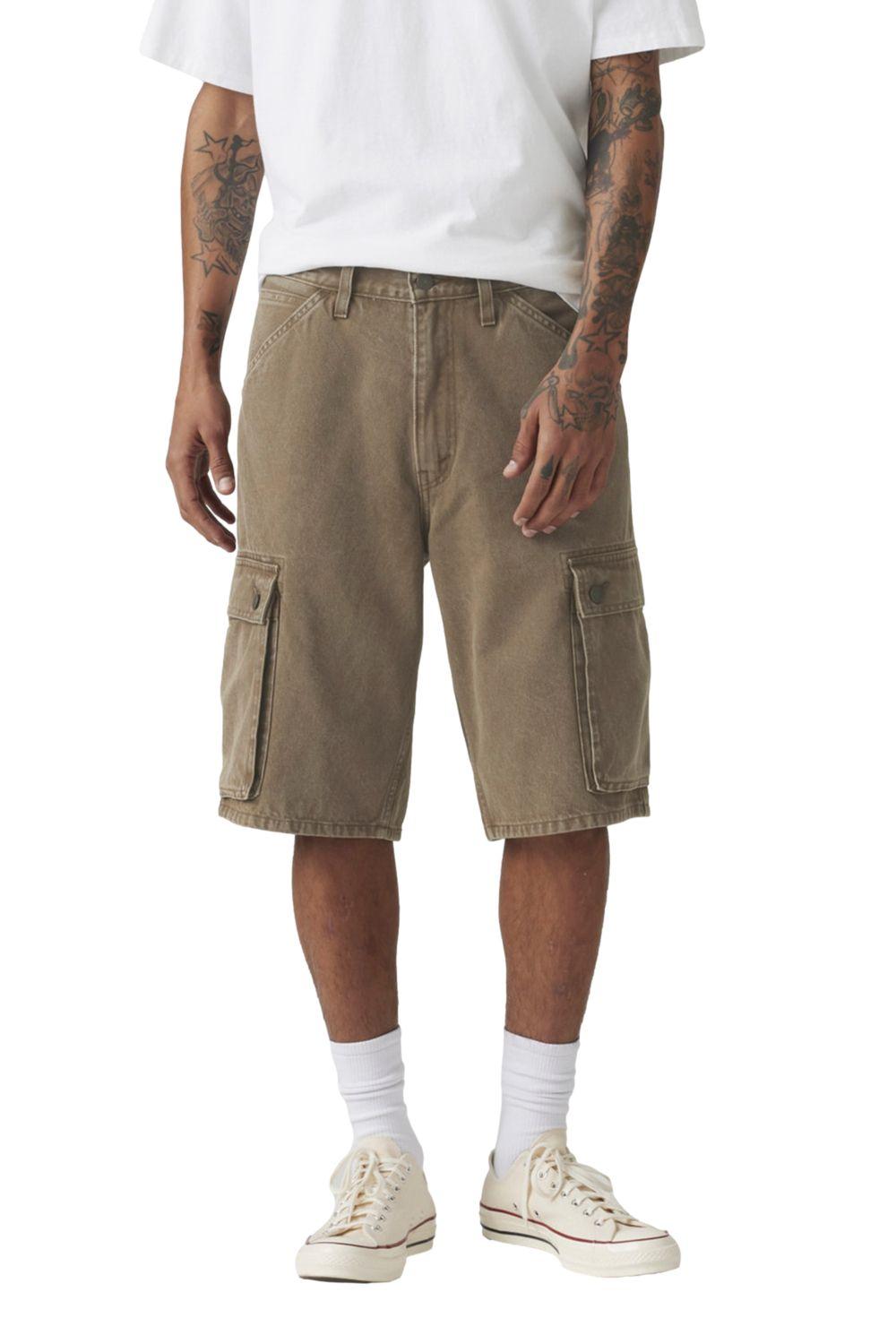 Shorts Hombre 478 Baggy Cargo Café Levis 001GU-0003-0