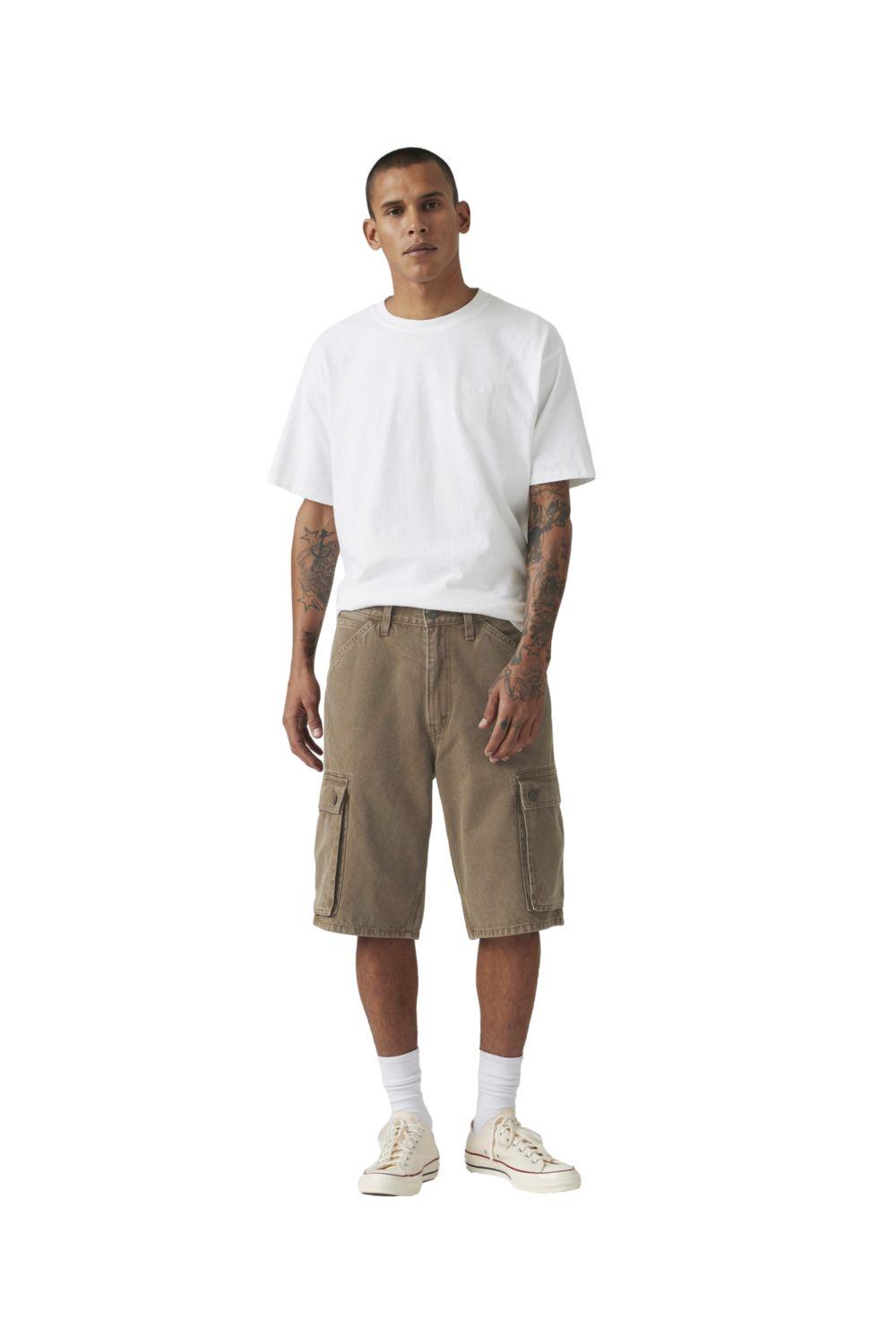 Shorts Hombre 478 Baggy Cargo Café Levis 001GU-0003-3