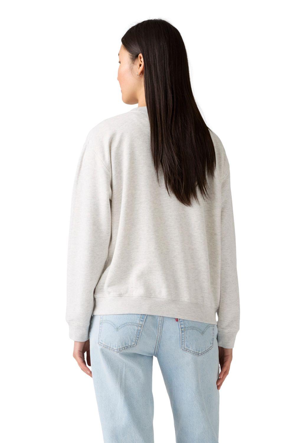 Polerón Mujer Everyday Crew Gris Levis A8800-0064-1