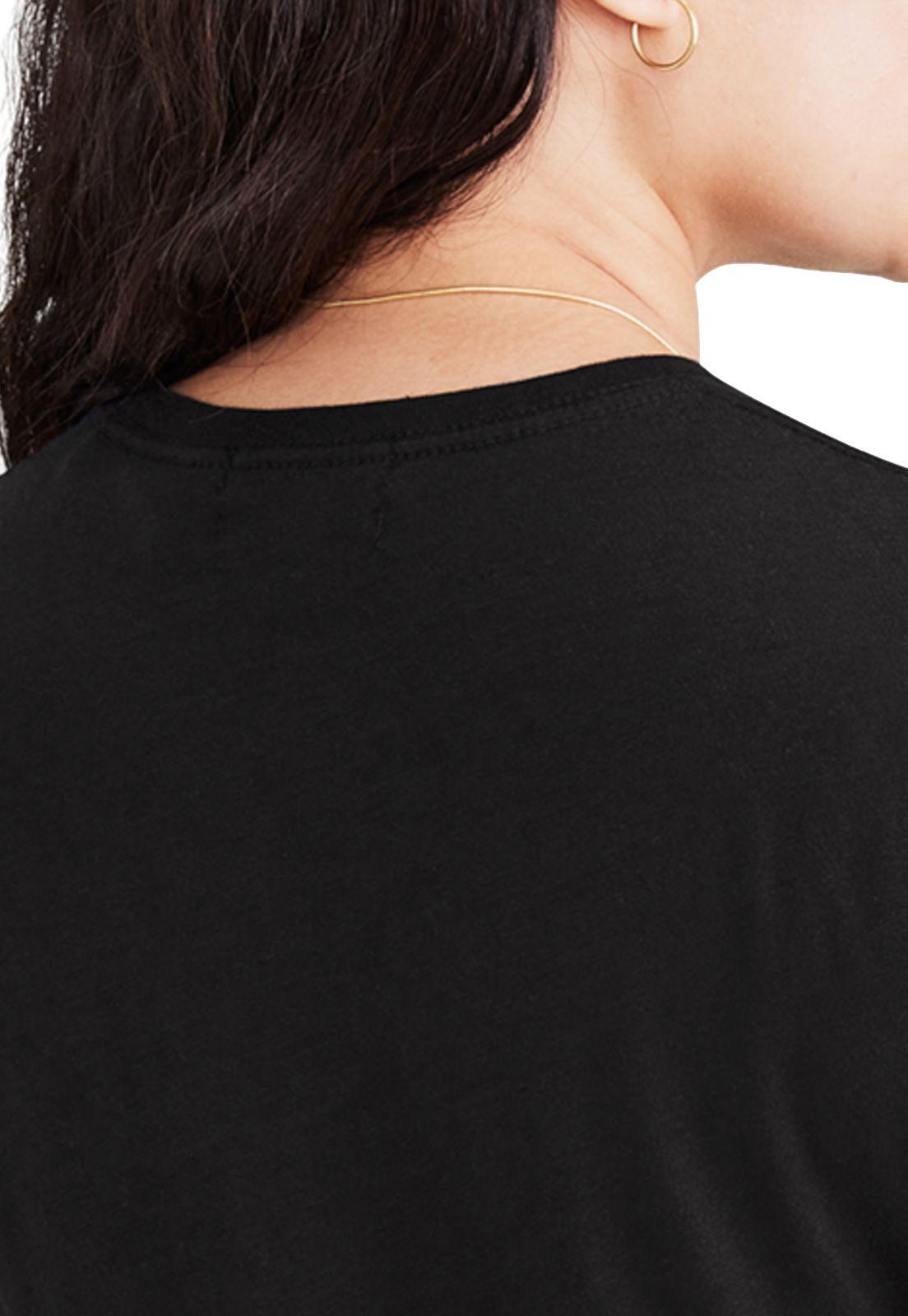 Polera Mujer Graphic Tee Slim Fit Negro A5653-0003-3