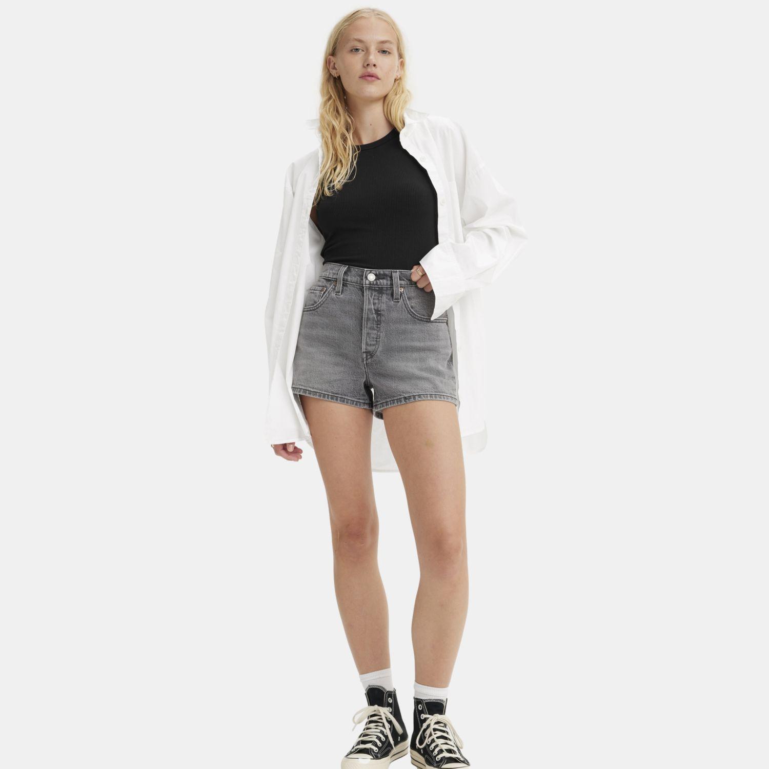 Short Mujer 501 Original Gris Levis 56327-0405-3