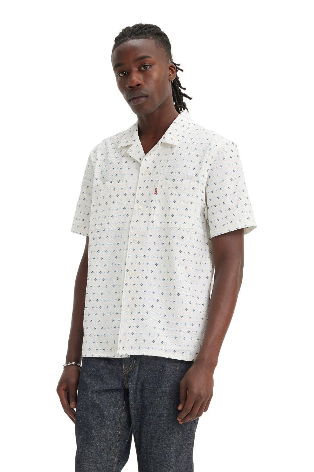 Camisa Hombre The Standard Camp Blanco Levis A8457-0002-0