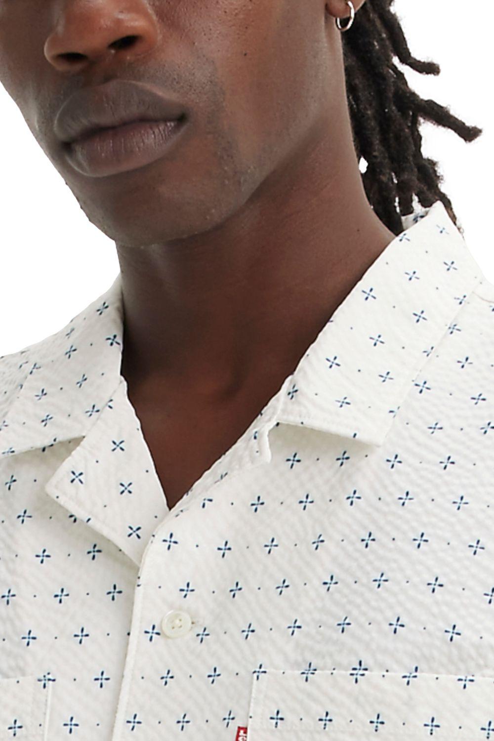 Camisa Hombre The Standard Camp Blanco Levis A8457-0002-2