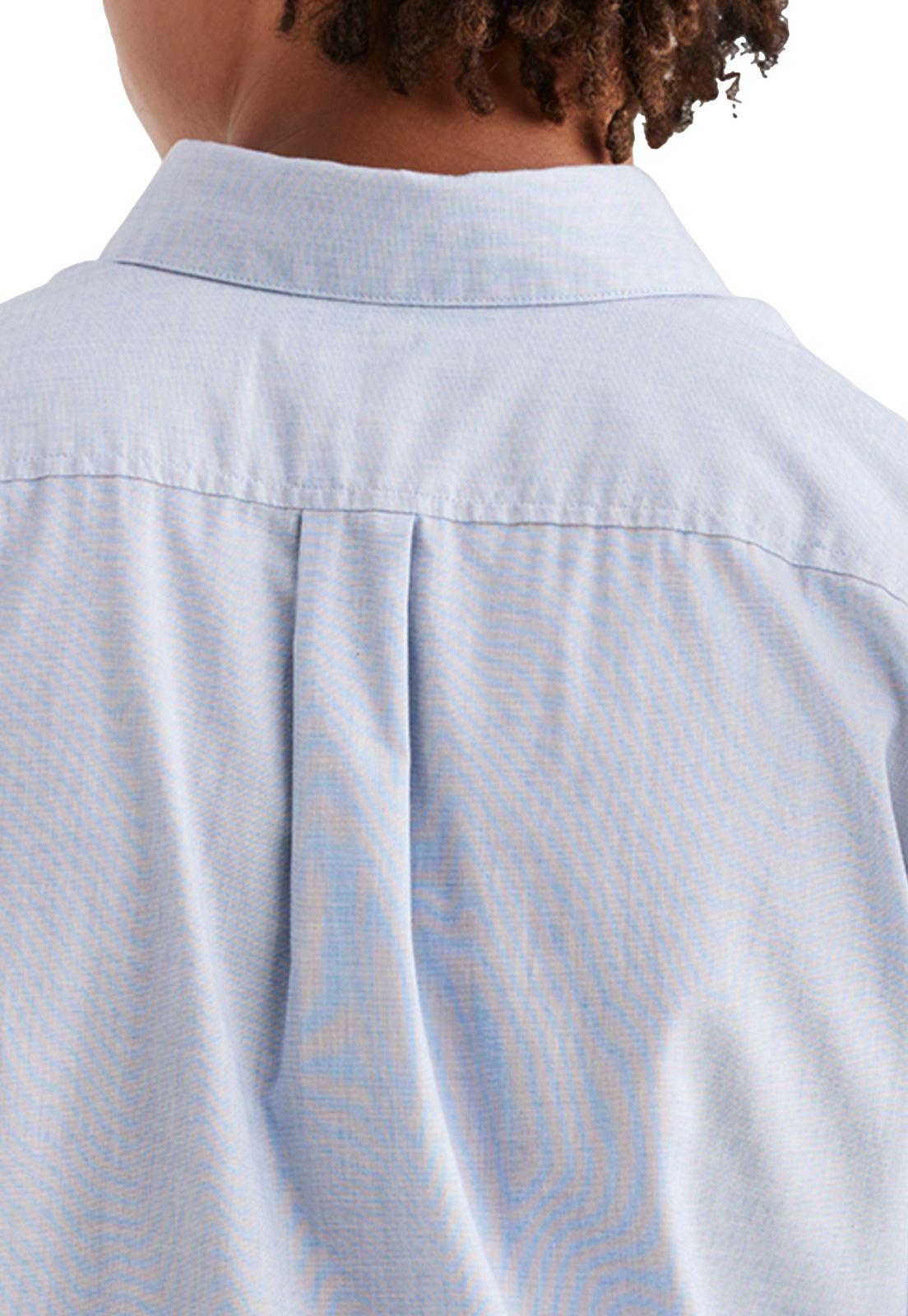 Camisa Hombre LS Stain Defender Classic Fit Celeste A4252-0000-3