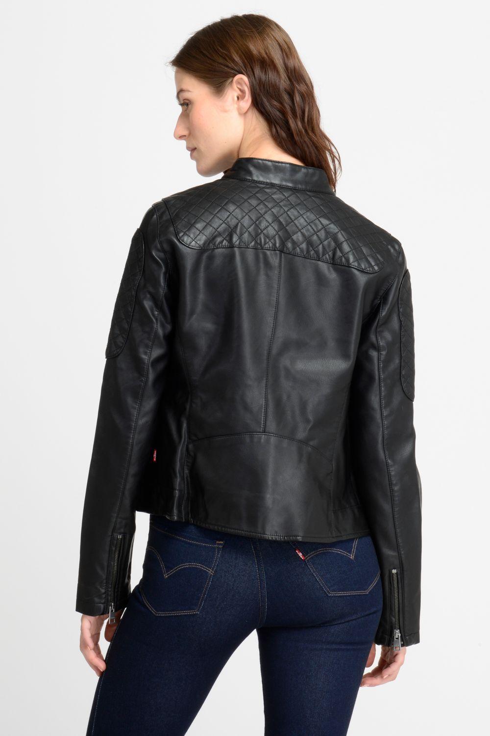 Chaqueta Mujer Leather Racer Negro Levis 99544-0067-3