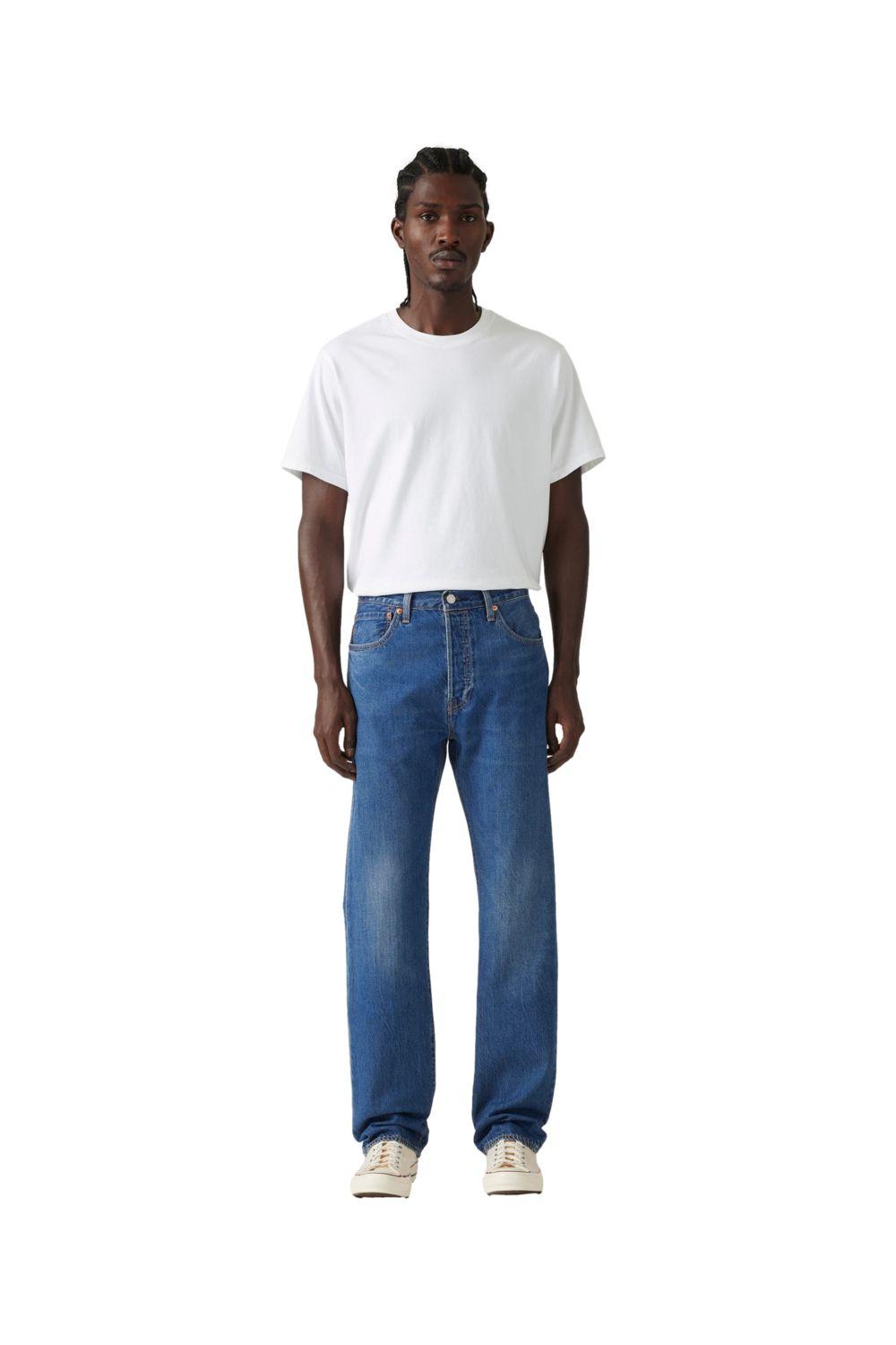 Jeans Hombre 501 Original Azul Levis 00501-3644-3