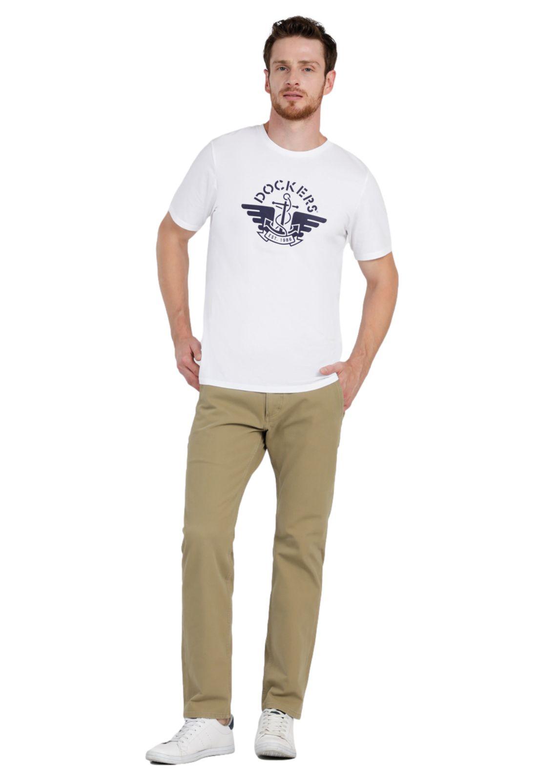 Polera Hombre Graphic Tee Regular Fit Blanco A1814-0000-3
