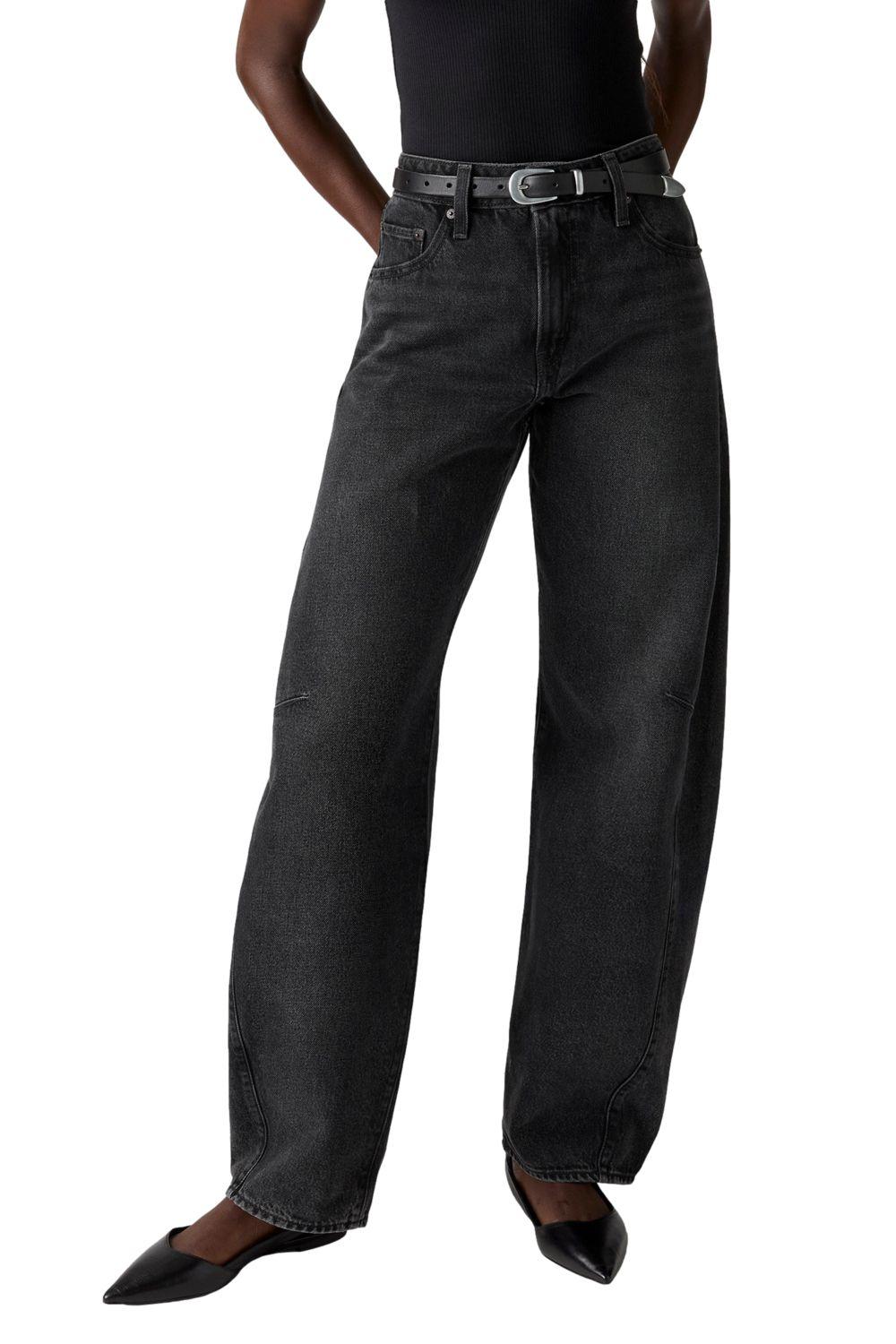 Jeans Mujer Baggy Dad Barrel Negro Levis 0039A-0000-0