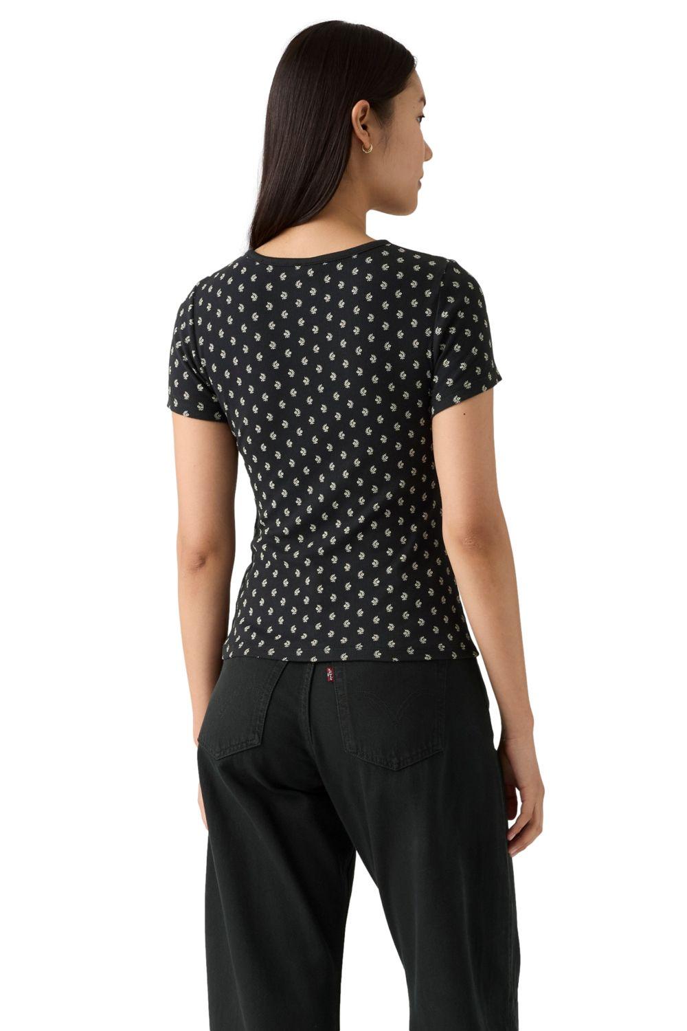 Polera Mujer Hayes Tee Negro Levis 001J3-0021-1