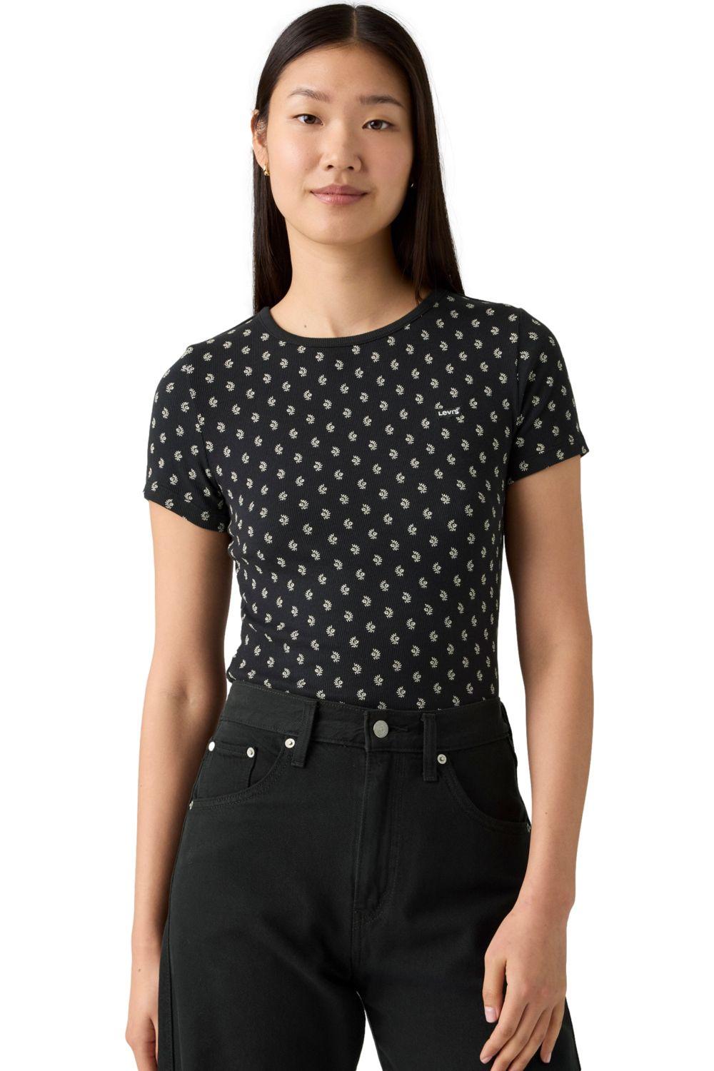 Polera Mujer Hayes Tee Negro Levis 001J3-0021-2