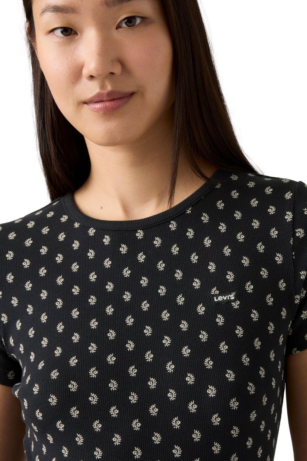 Polera Mujer Hayes Tee Negro Levis 001J3-0021-3