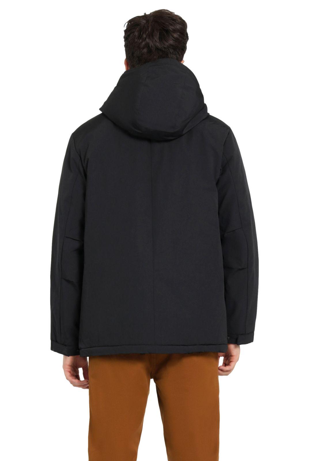 Chaqueta Hombre Arctic Hooded Slim Fit Negro 95868-0018-2