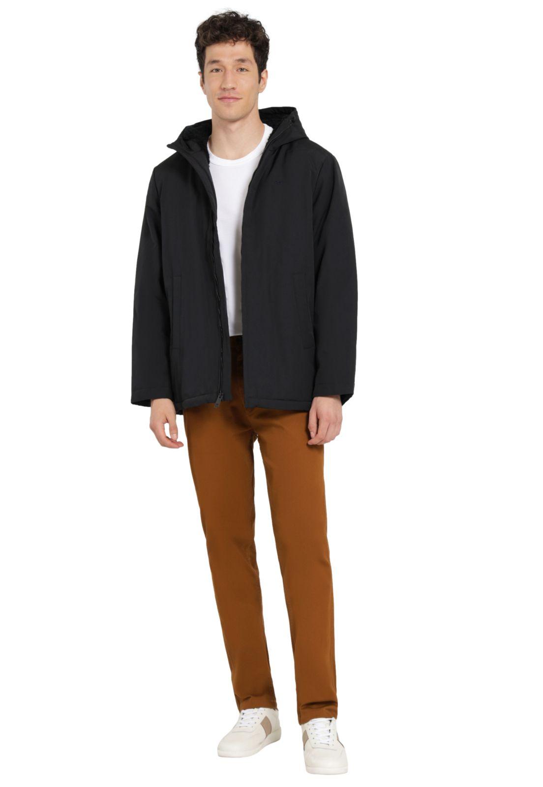 Chaqueta Hombre Arctic Hooded Slim Fit Negro 95868-0018-3