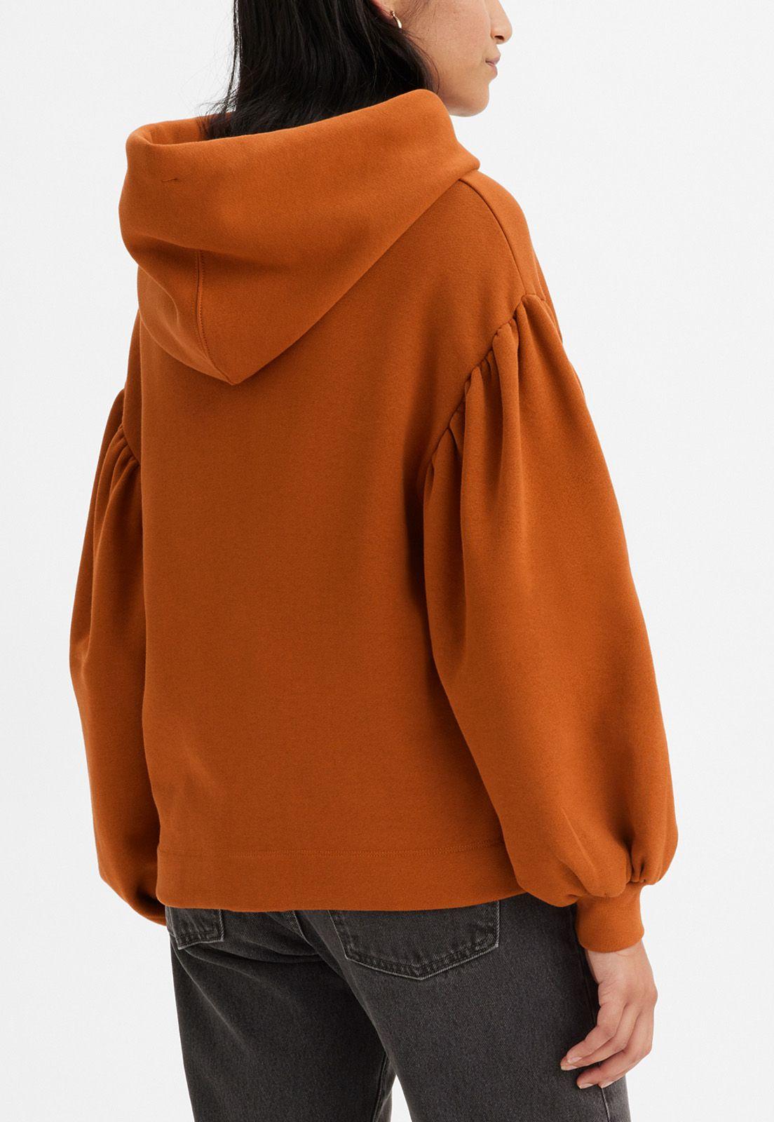 Polerón Mujer con Capucha Naranjo Levis A4758-0003-1