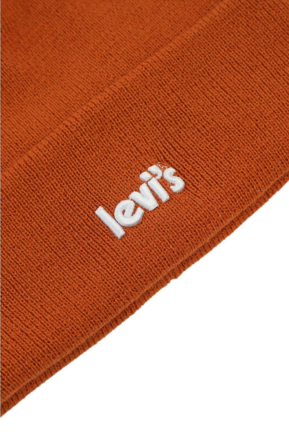 Gorro Hombre Beanie Naranjo Levis 87520-0042-3