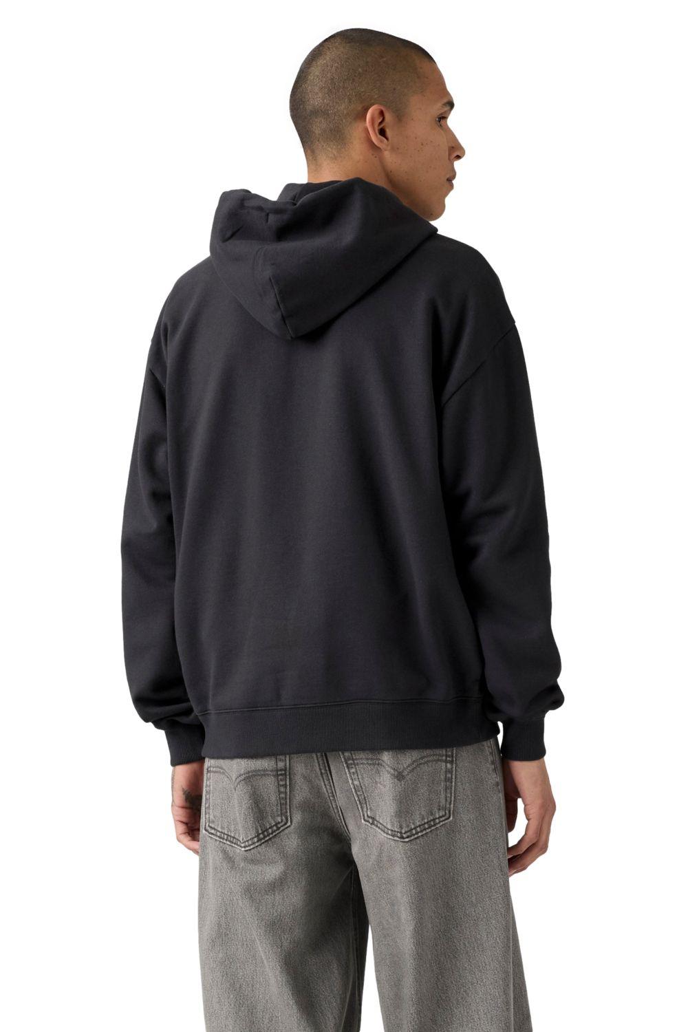 Polerón Hombre Cropped Full Zip Negro Levis 004GY-0000-1