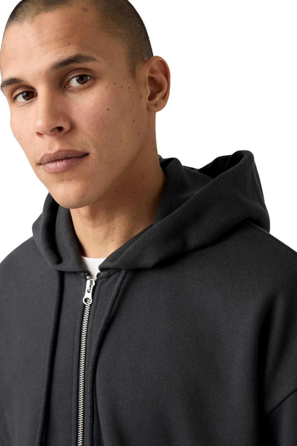 Polerón Hombre Cropped Full Zip Negro Levis 004GY-0000-3