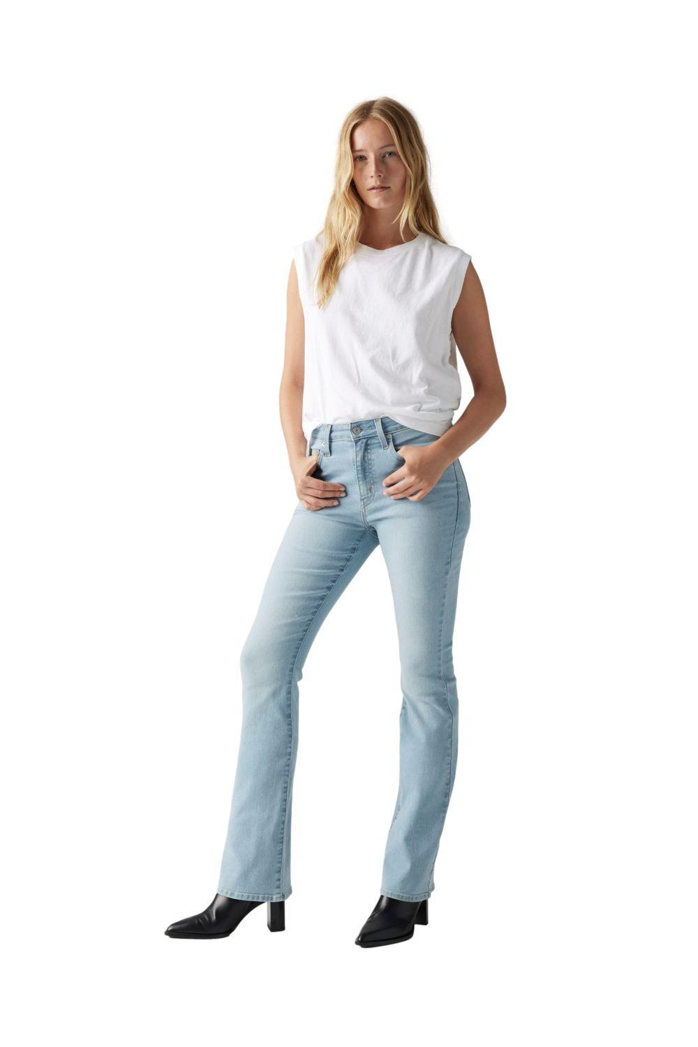 Jeans Mujer 725 High Rise Bootcut Celeste Levis 18759-0201-3
