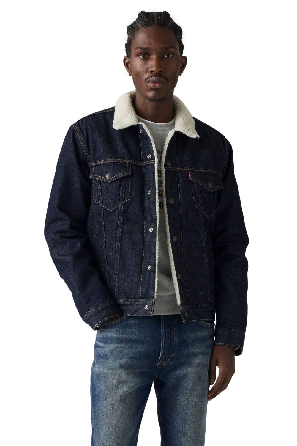 Chaqueta Hombre Type 3 Sherpa Trucker Azul Levis 16365-0285-0