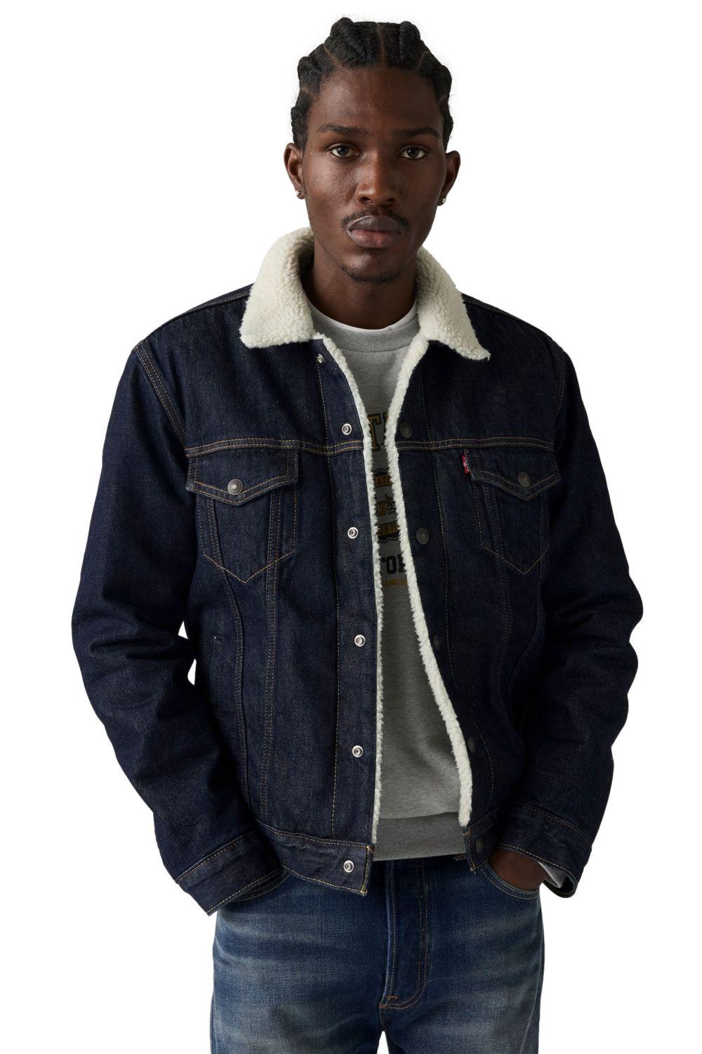 Chaqueta Hombre Type 3 Sherpa Trucker Azul Levis 16365-0285-2