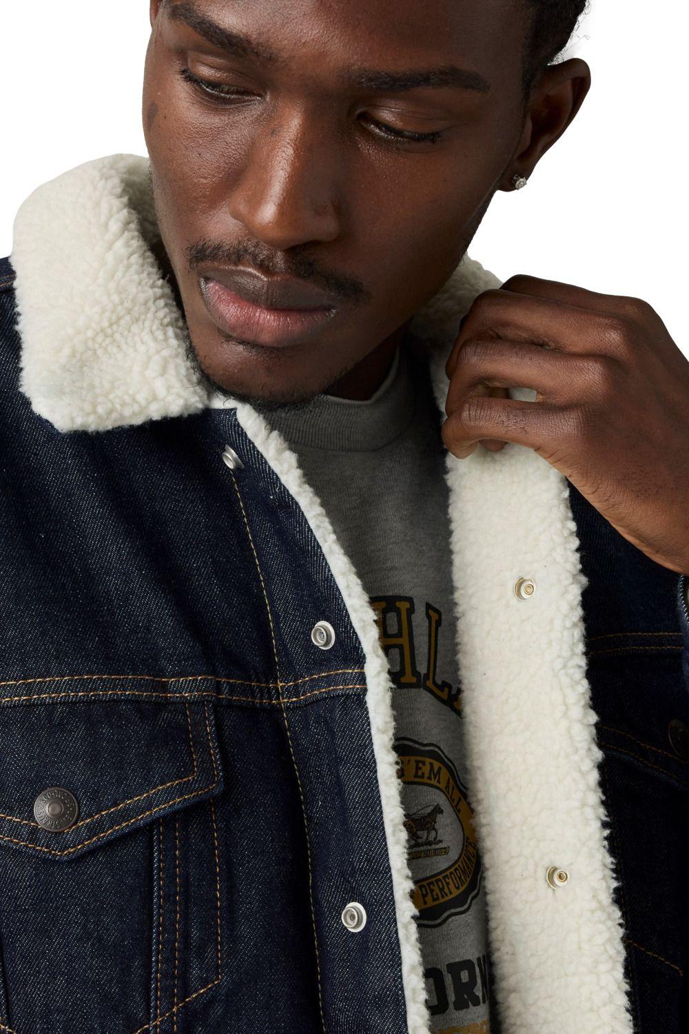 Chaqueta Hombre Type 3 Sherpa Trucker Azul Levis 16365-0285-3