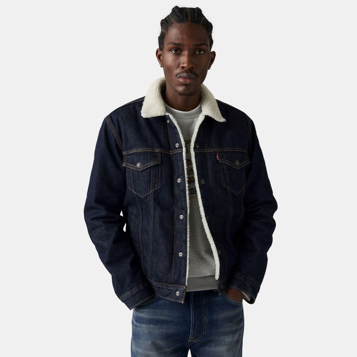 Chaqueta Hombre Type 3 Sherpa Trucker Azul Levis 16365-0285-2