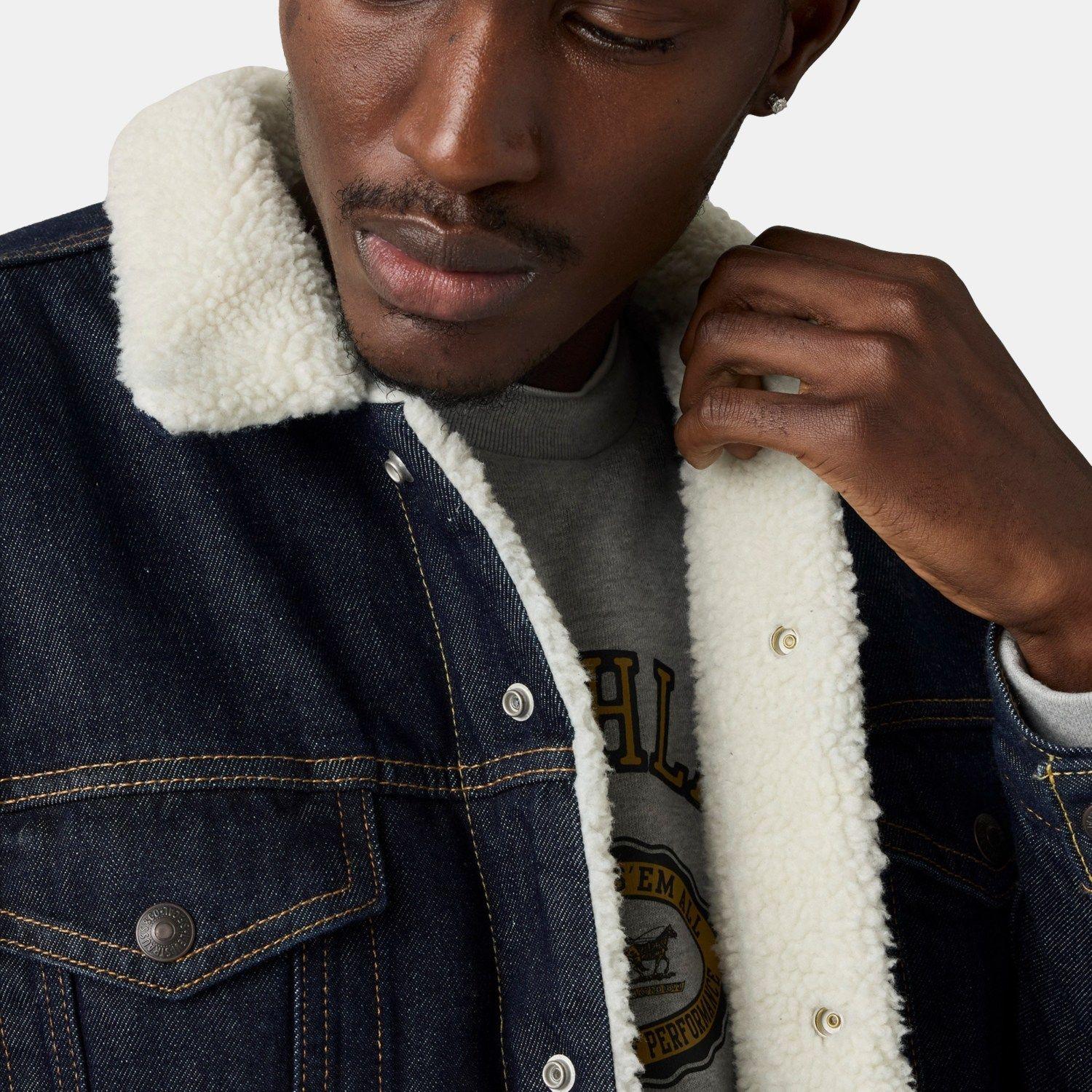 Chaqueta Hombre Type 3 Sherpa Trucker Azul Levis 16365-0285-3