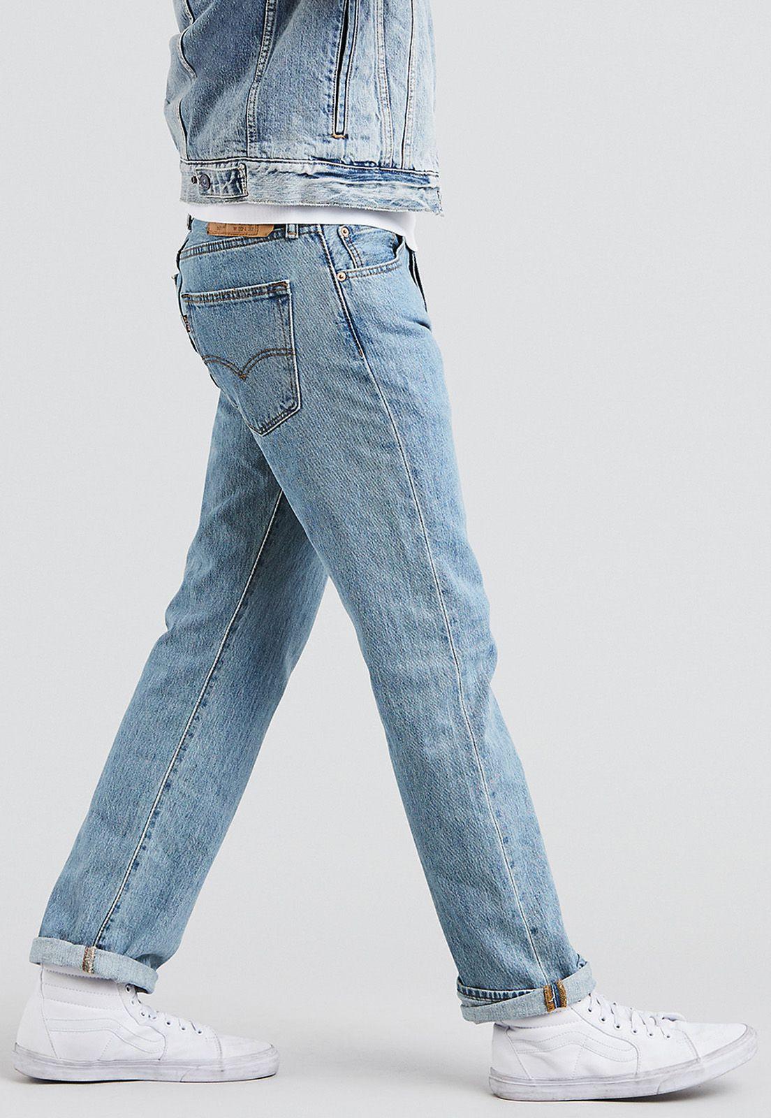 Jeans Hombre 501 Original Fit Azul Levis 00501-0134-1