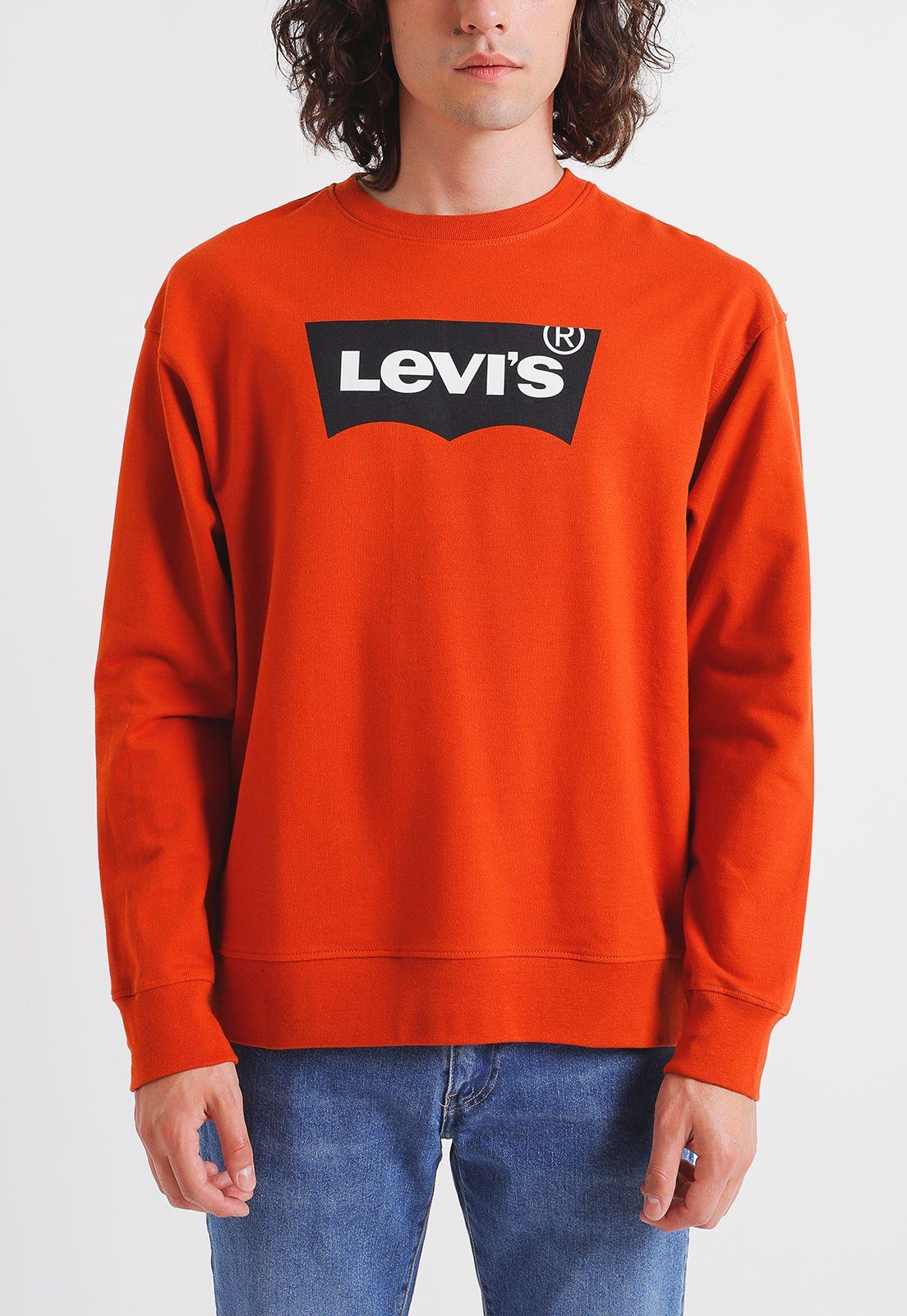 Polerón Hombre Sweats Crew  Batwing Rojo Levis A1572-0068-0