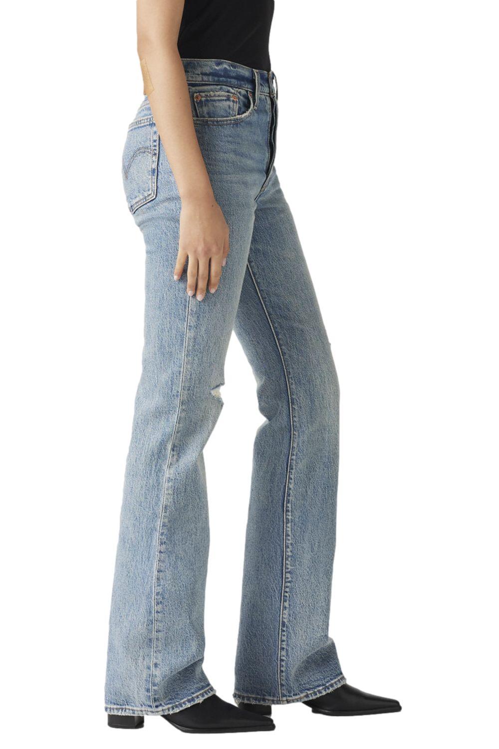 Jeans Mujer Wedgie Boot Celeste Levis A8710-0008-1