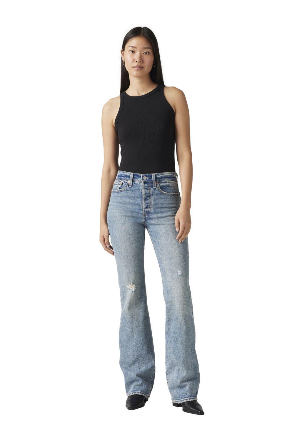Jeans Mujer Wedgie Boot Celeste Levis A8710-0008-3