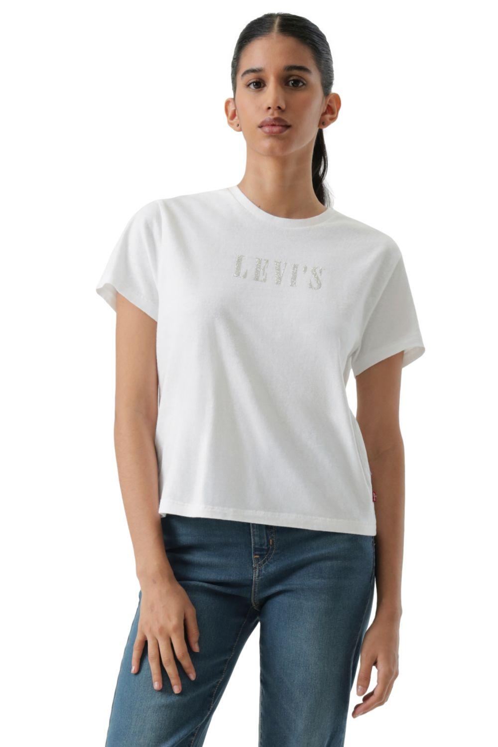 Polera Mujer Graphic Classic Tee Blanco Levis A2226-0140-0