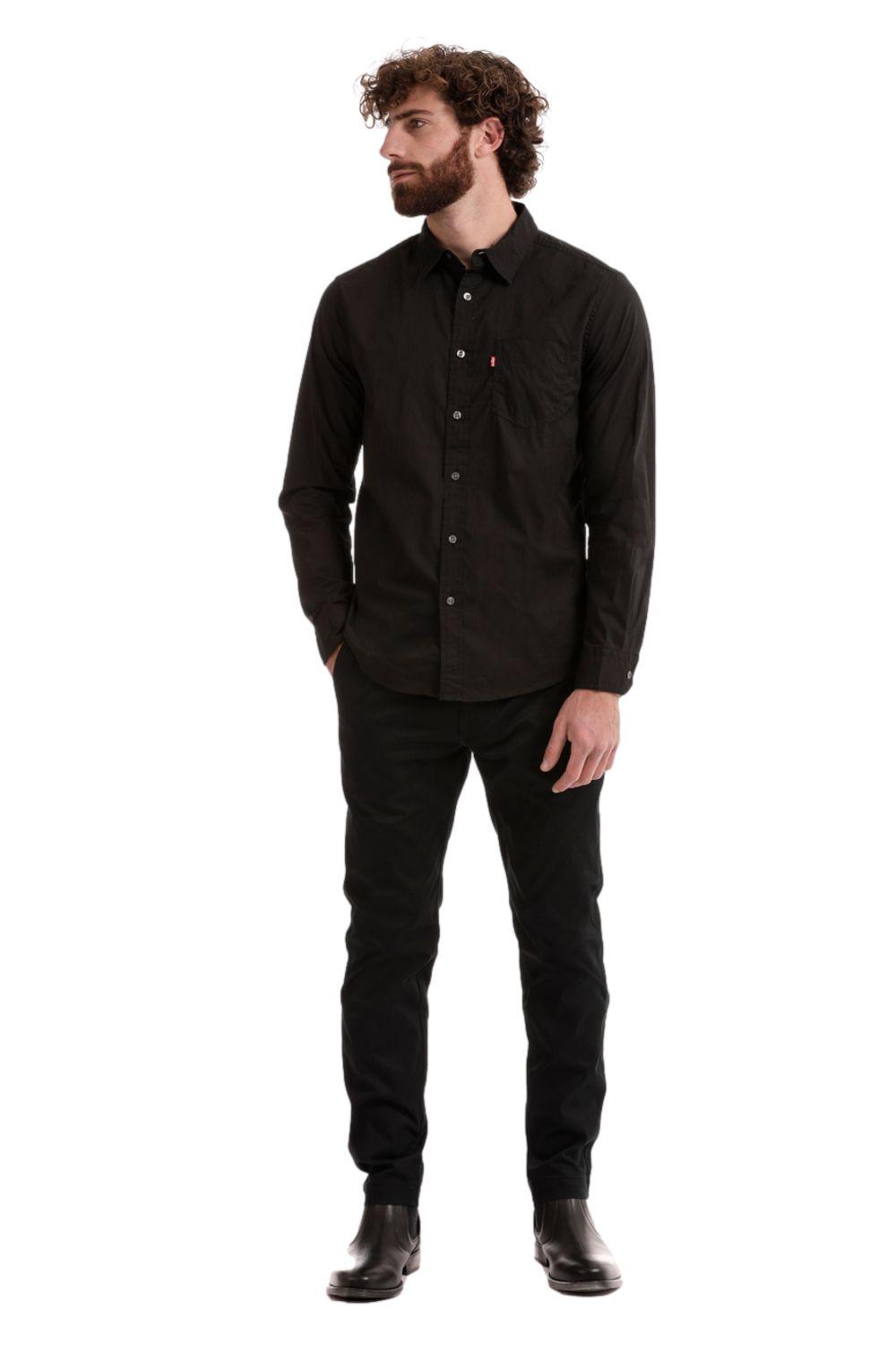 Camisa Hombre Classic Standard Negro Levis 85748-0002-3