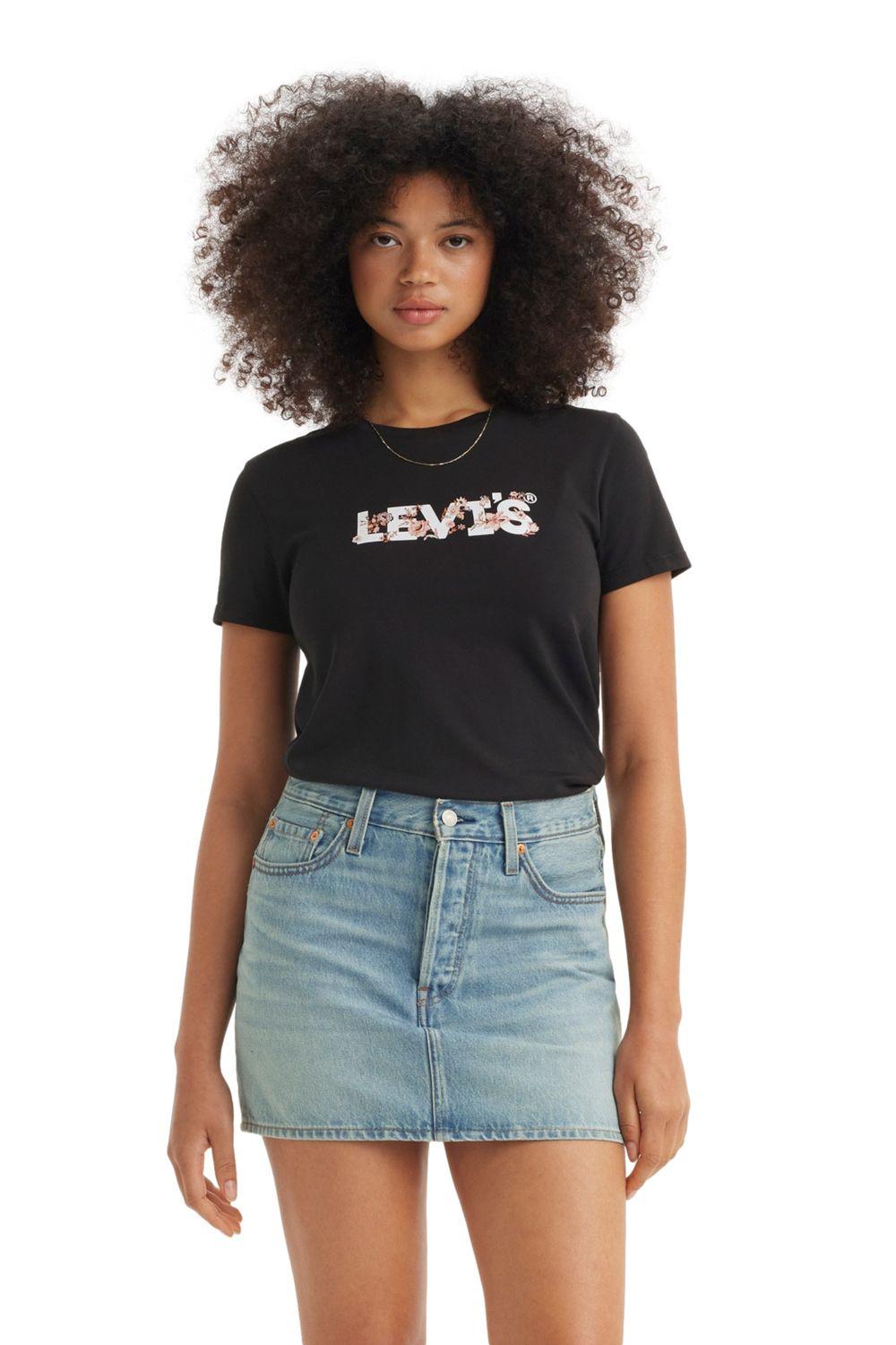 Polera Mujer Regular Fit Negro Levis 17369-2769-0