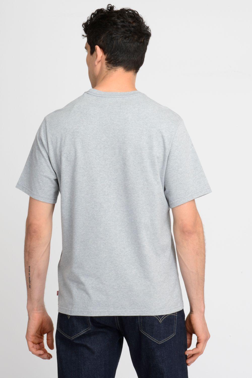 Polera Hombre Manga corta Gráfica Batwing Gris Levis 16143-0947-1