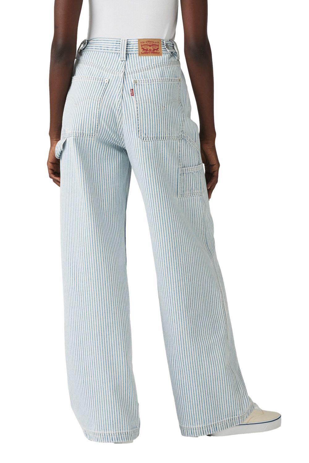 Jeans Mujer Cinch Baggy Carpenter Celestes Levis 001UL-0000-2