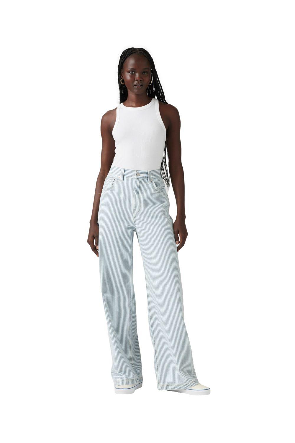 Jeans Mujer Cinch Baggy Carpenter Celestes Levis 001UL-0000-3