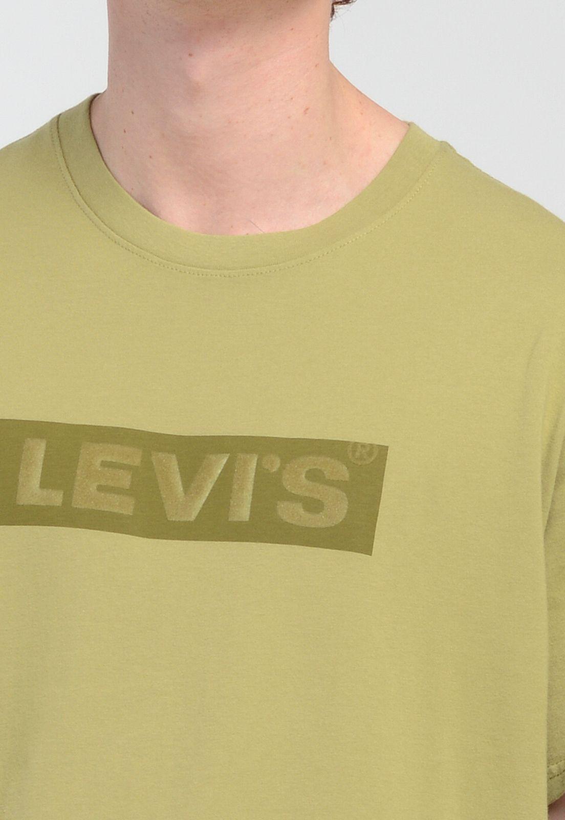 Polera Hombre Lisa Verde Oscuro Levis 16143-0608-2