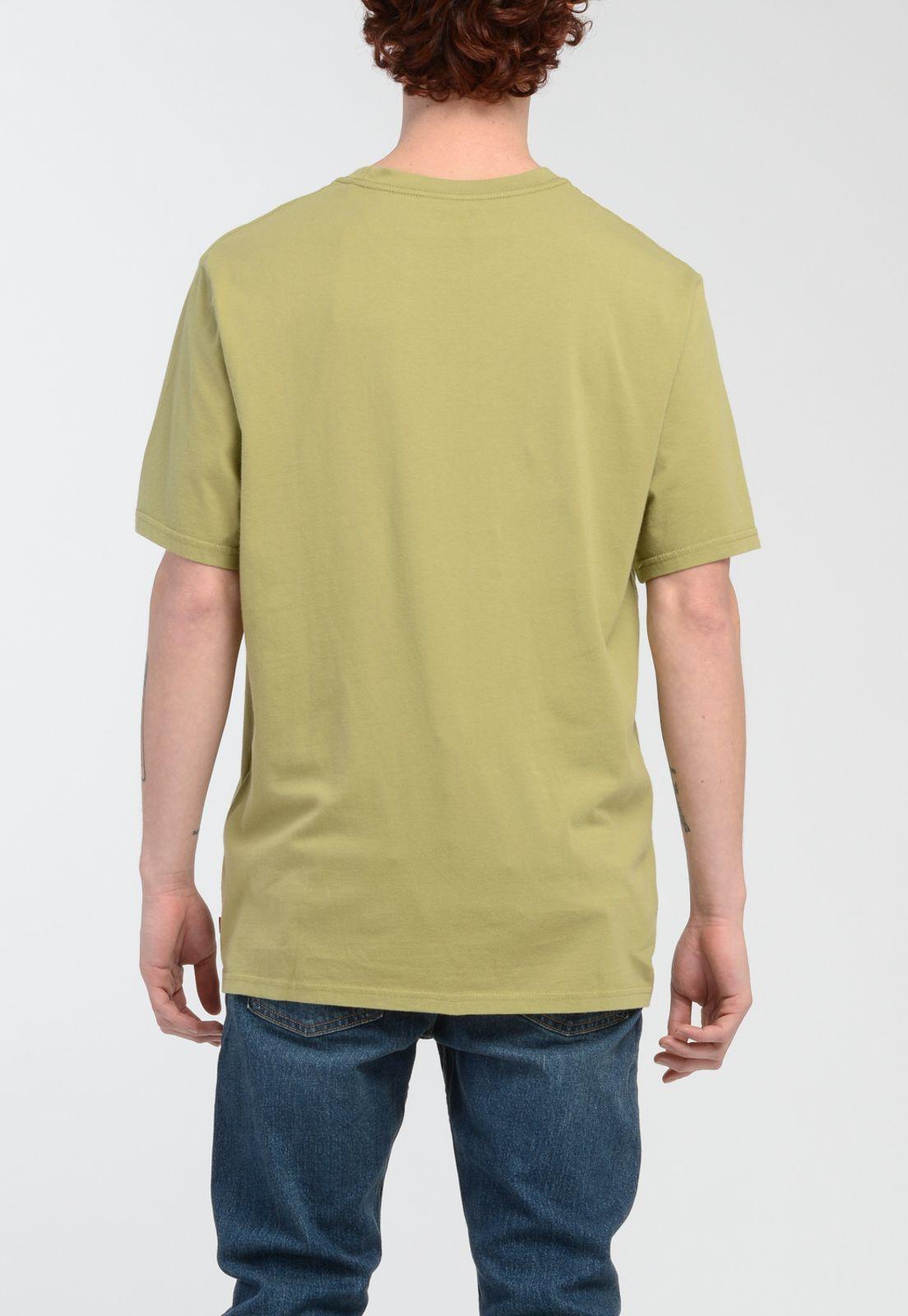 Polera Hombre Lisa Verde Oscuro Levis 16143-0608-1